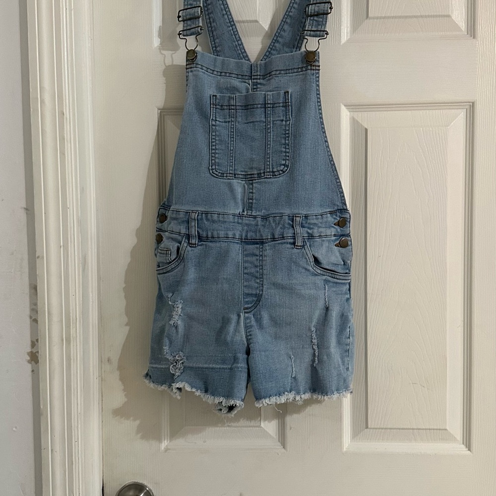 VENUS Light Blue Kids Overalls